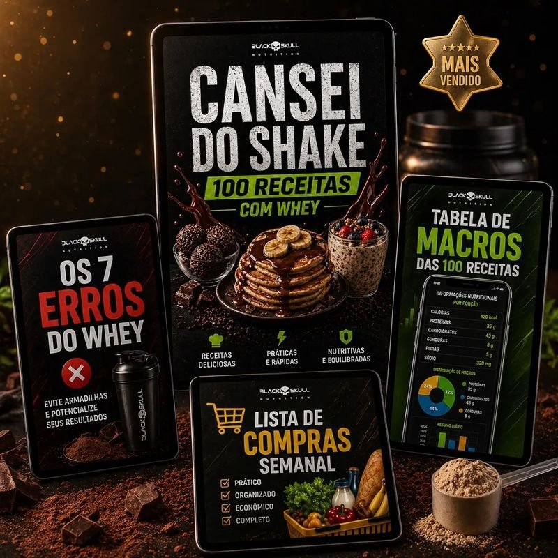 Plano Completo — Cansei do Shake + 3 bônus exclusivos